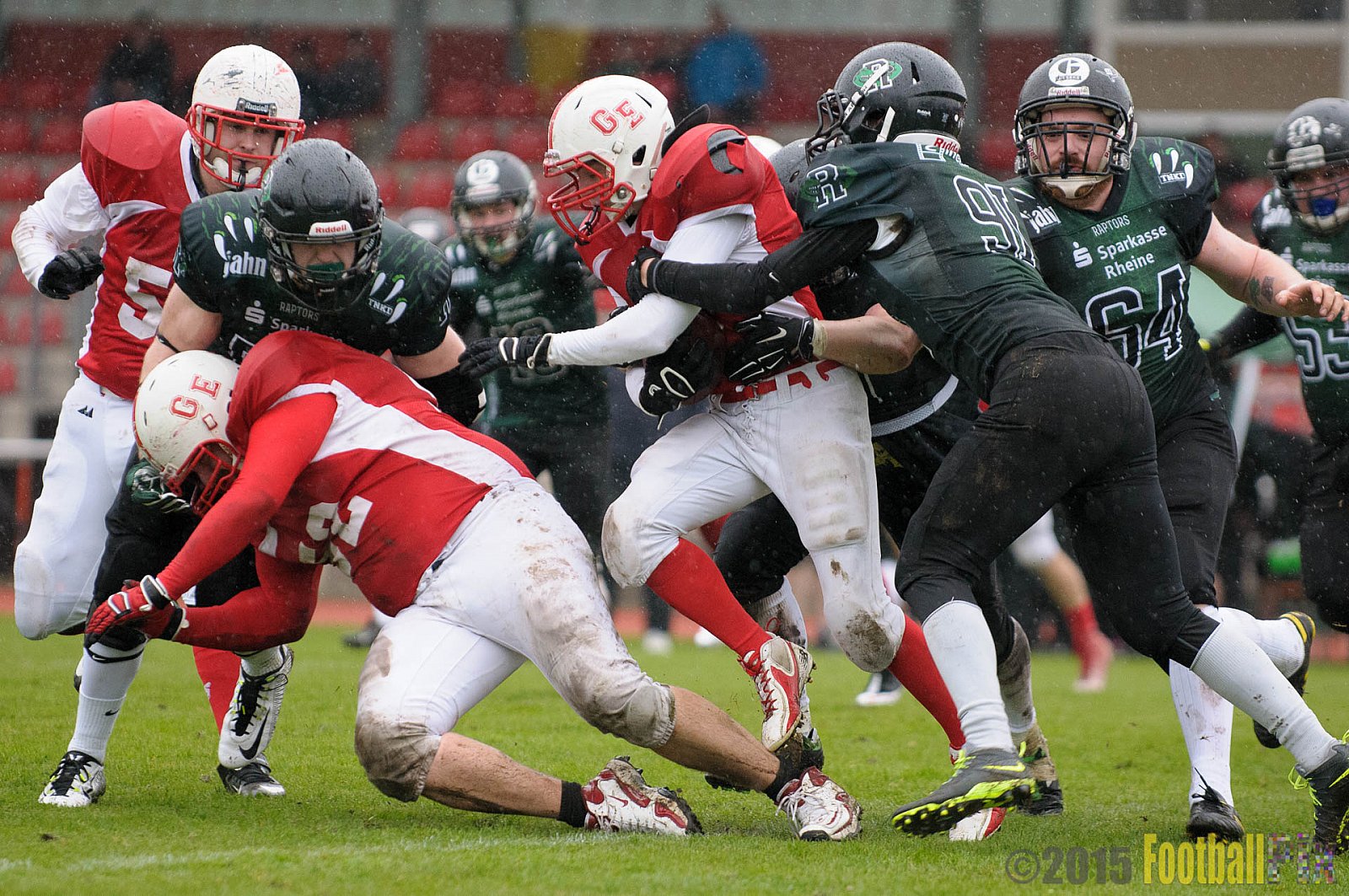 Preseason Game Rheine Raptors vs. Gelsenkirchen Devils    - 29.03.2015 Off-Season Game: Rheine Raptors vs. Gelsenkirchen Devils (9:0)