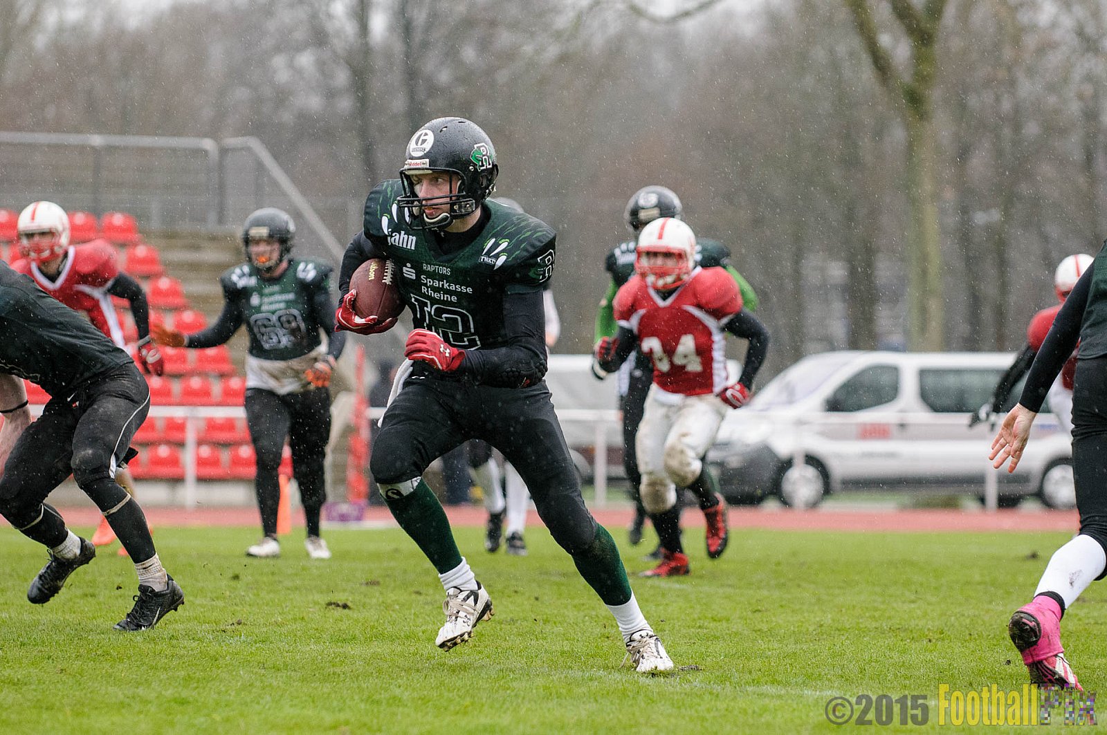 Preseason Game Rheine Raptors vs. Gelsenkirchen Devils    - 29.03.2015 Off-Season Game: Rheine Raptors vs. Gelsenkirchen Devils (9:0)