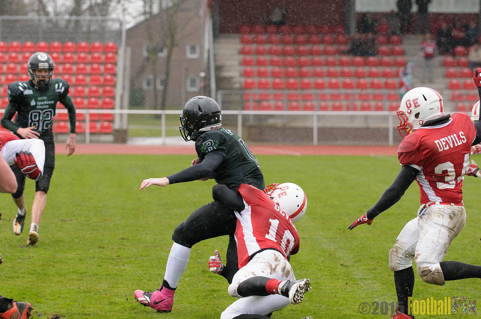 Preseason Game Rheine Raptors vs. Gelsenkirchen Devils    - 29.03.2015 Off-Season Game: Rheine Raptors vs. Gelsenkirchen Devils (9:0)