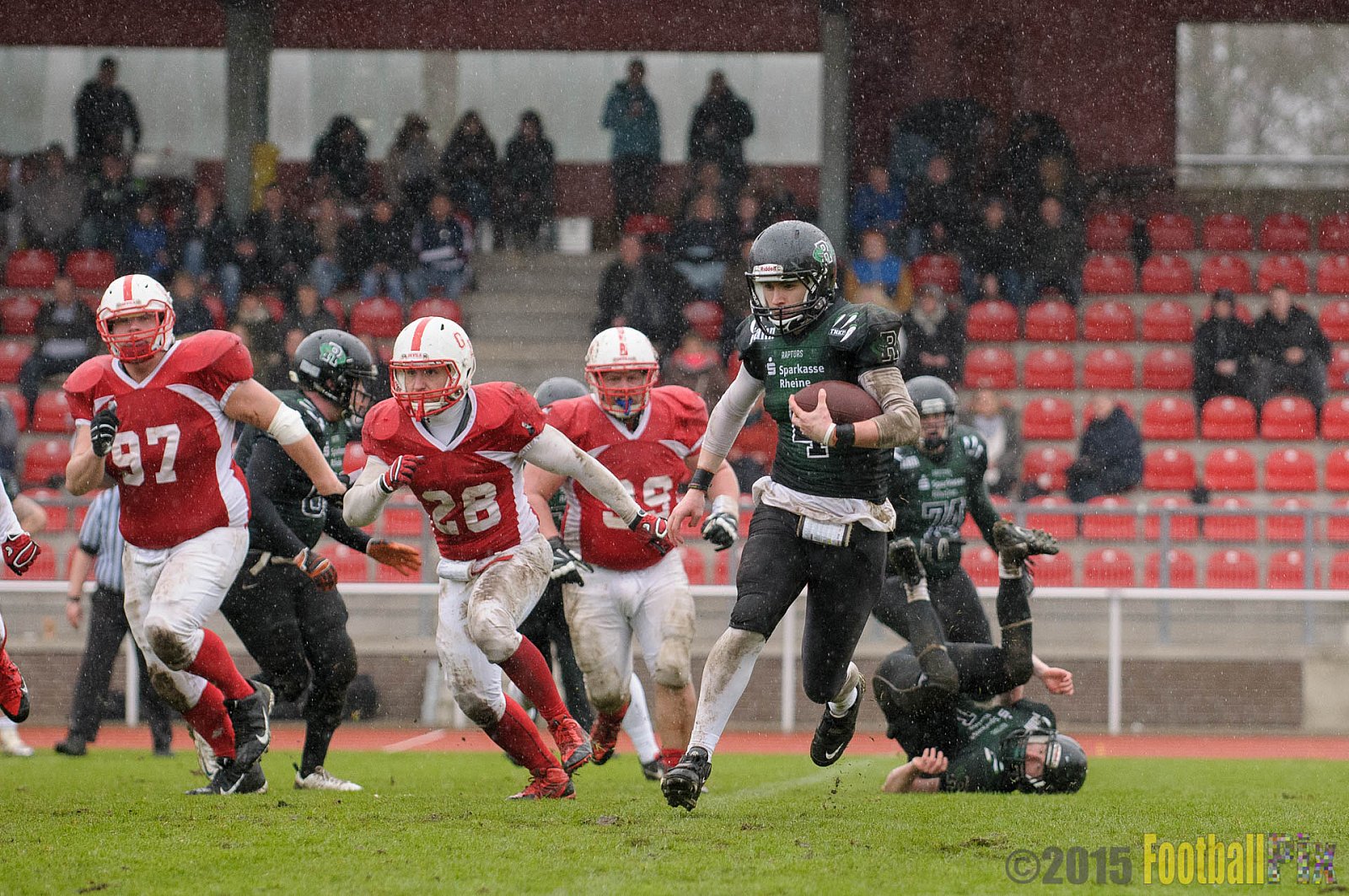 Preseason Game Rheine Raptors vs. Gelsenkirchen Devils    - 29.03.2015 Off-Season Game: Rheine Raptors vs. Gelsenkirchen Devils (9:0)