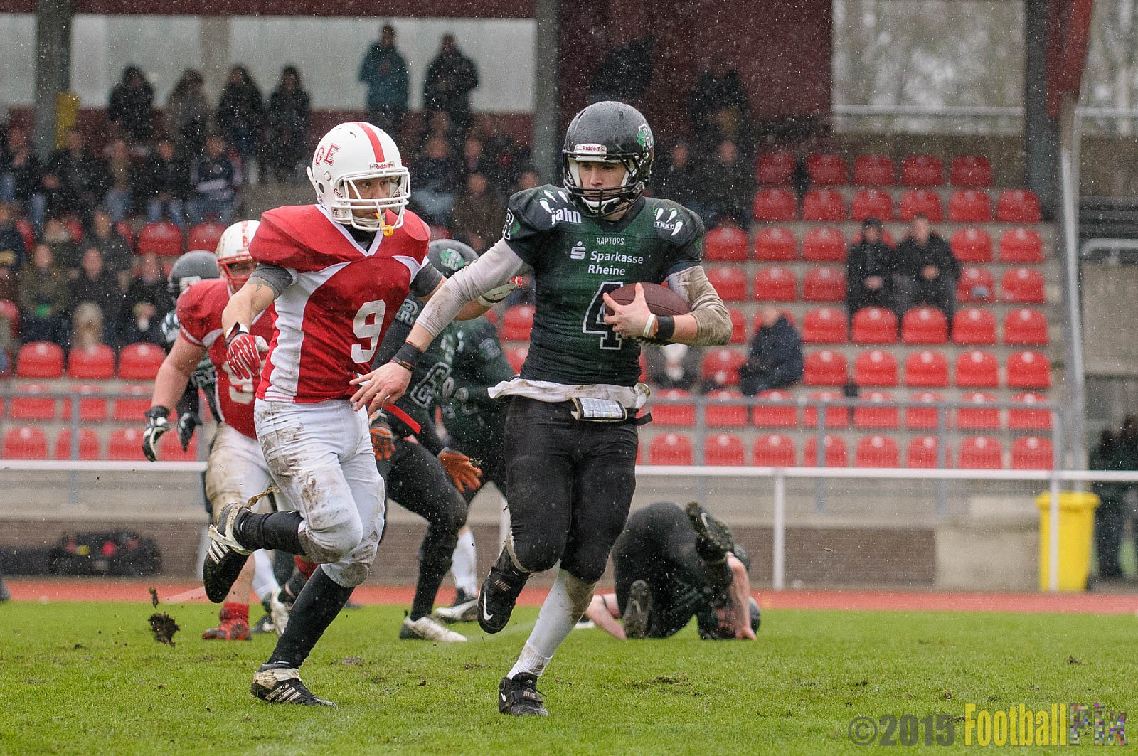 Preseason Game Rheine Raptors vs. Gelsenkirchen Devils    - 29.03.2015 Off-Season Game: Rheine Raptors vs. Gelsenkirchen Devils (9:0)