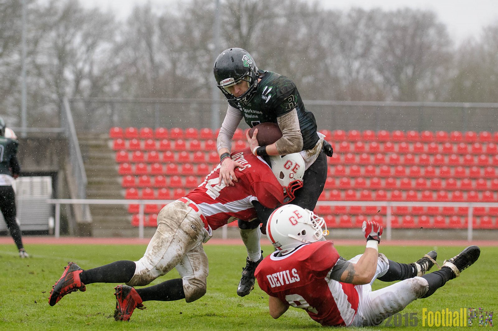 Preseason Game Rheine Raptors vs. Gelsenkirchen Devils    - 29.03.2015 Off-Season Game: Rheine Raptors vs. Gelsenkirchen Devils (9:0)