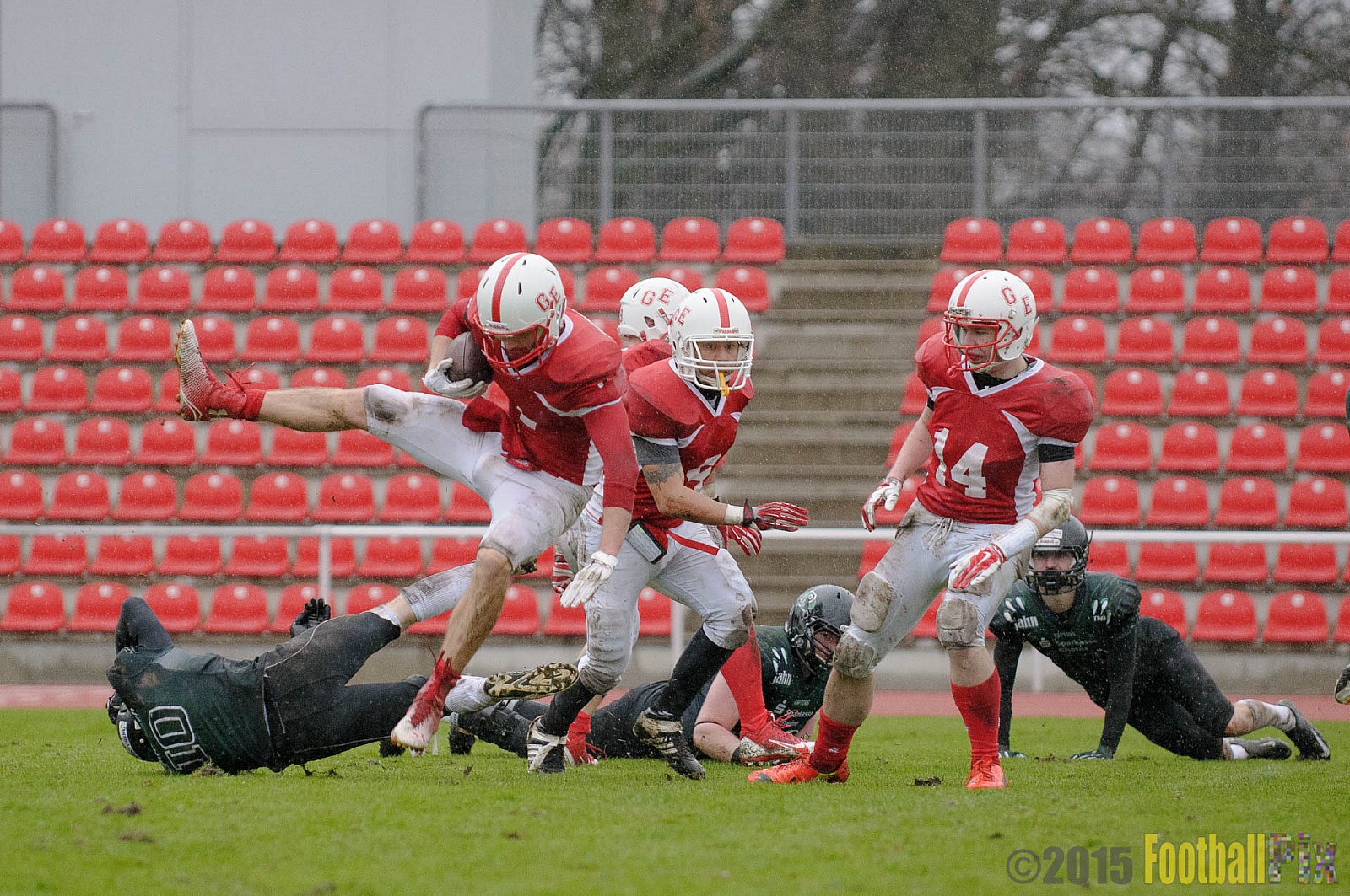 Preseason Game Rheine Raptors vs. Gelsenkirchen Devils    - 29.03.2015 Off-Season Game: Rheine Raptors vs. Gelsenkirchen Devils (9:0)