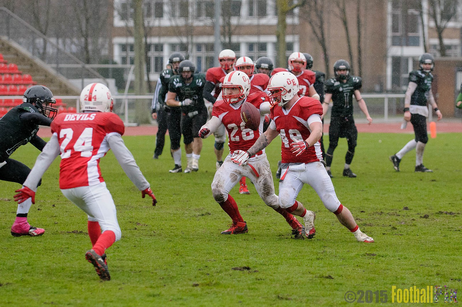 Preseason Game Rheine Raptors vs. Gelsenkirchen Devils    - 29.03.2015 Off-Season Game: Rheine Raptors vs. Gelsenkirchen Devils (9:0)