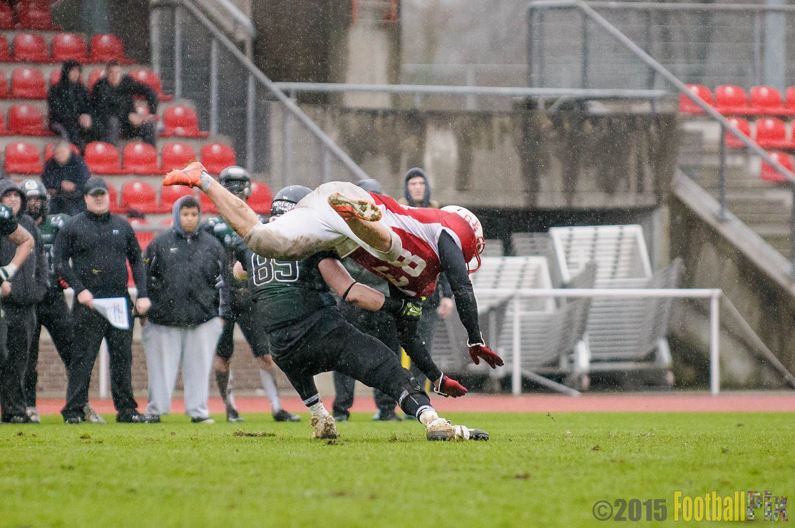 Preseason Game Rheine Raptors vs. Gelsenkirchen Devils    - 29.03.2015 Off-Season Game: Rheine Raptors vs. Gelsenkirchen Devils (9:0)