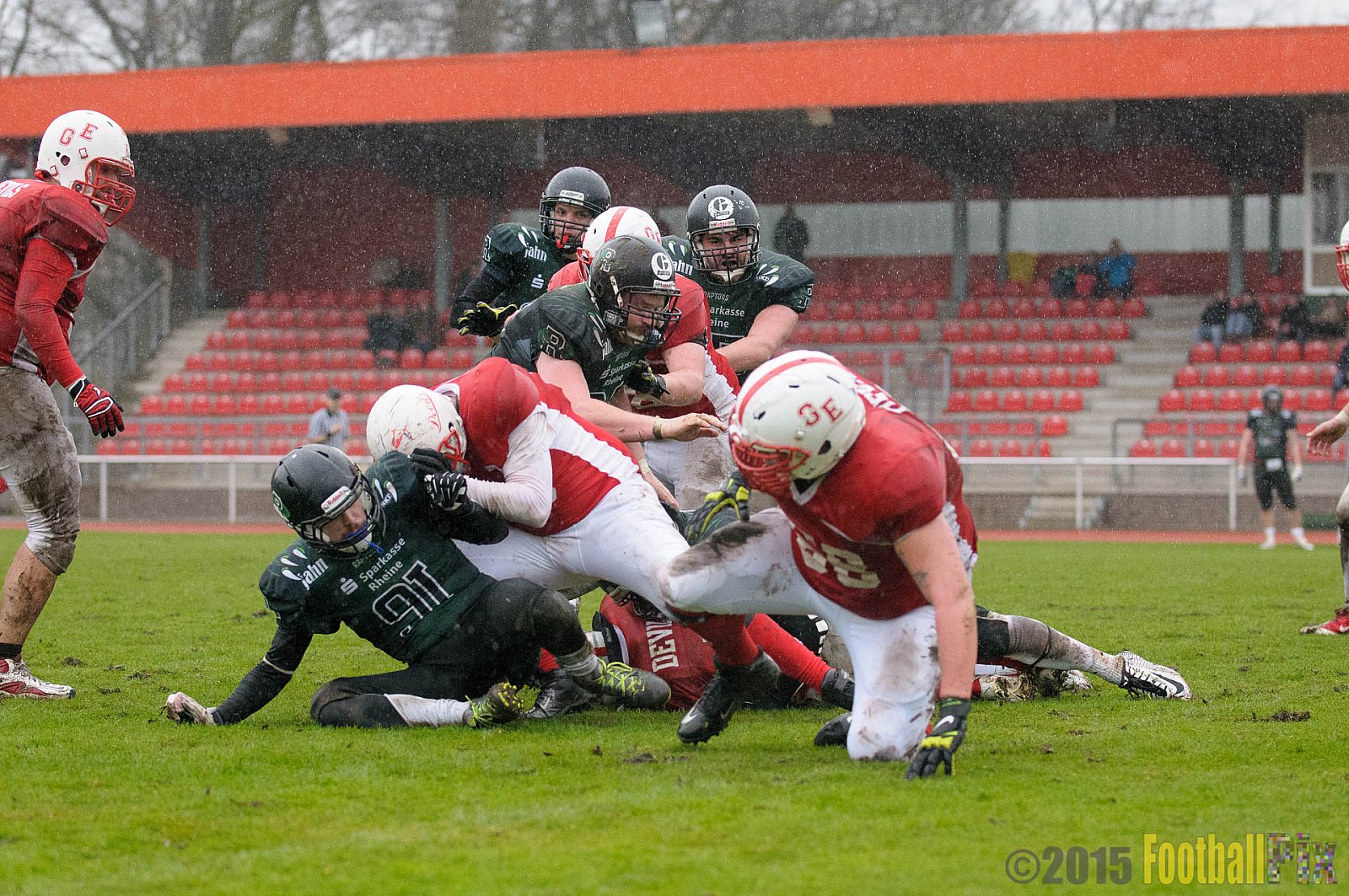 Preseason Game Rheine Raptors vs. Gelsenkirchen Devils    - 29.03.2015 Off-Season Game: Rheine Raptors vs. Gelsenkirchen Devils (9:0)