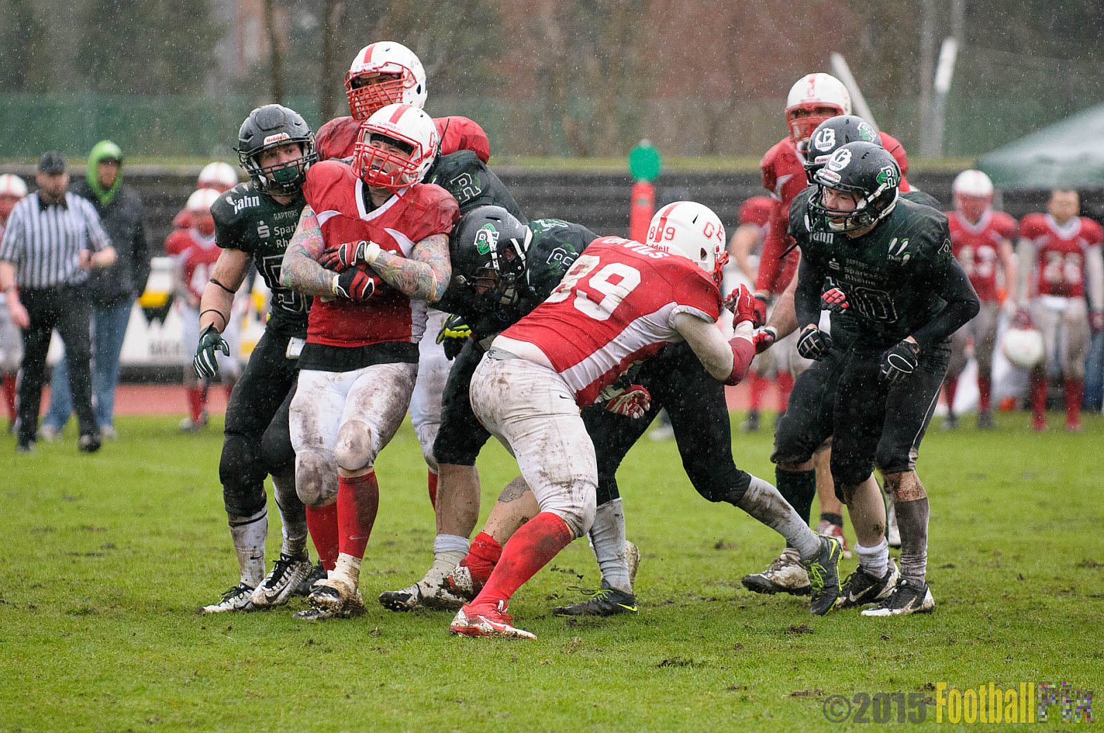 Preseason Game Rheine Raptors vs. Gelsenkirchen Devils    - 29.03.2015 Off-Season Game: Rheine Raptors vs. Gelsenkirchen Devils (9:0)