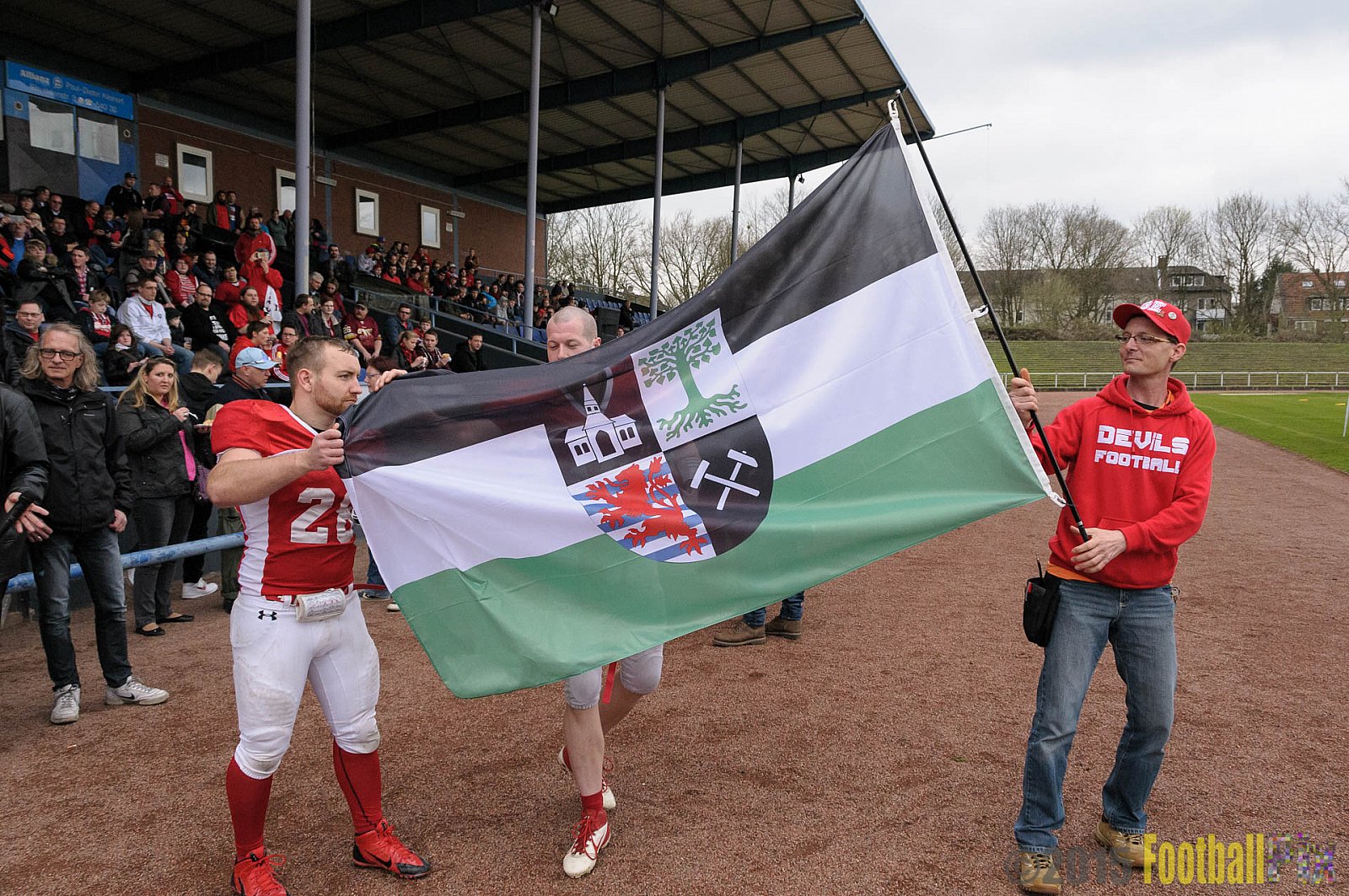 Preseason Game Gelsenkirchen Devils vs. Mainz Golden Eagles - 11.04.2015 Off-Season Game: Gelsenkirchen Devils vs. Mainz Golden Eagles (31:0)