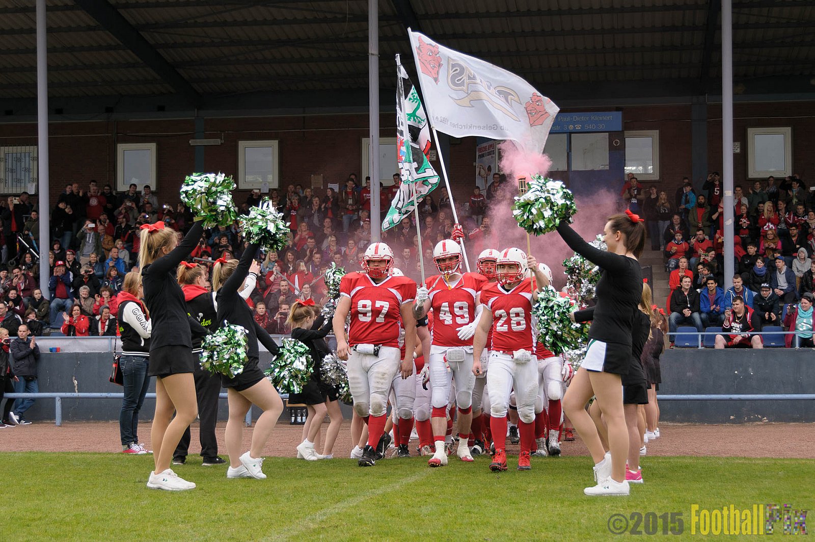 Preseason Game Gelsenkirchen Devils vs. Mainz Golden Eagles - 11.04.2015 Off-Season Game: Gelsenkirchen Devils vs. Mainz Golden Eagles (31:0)