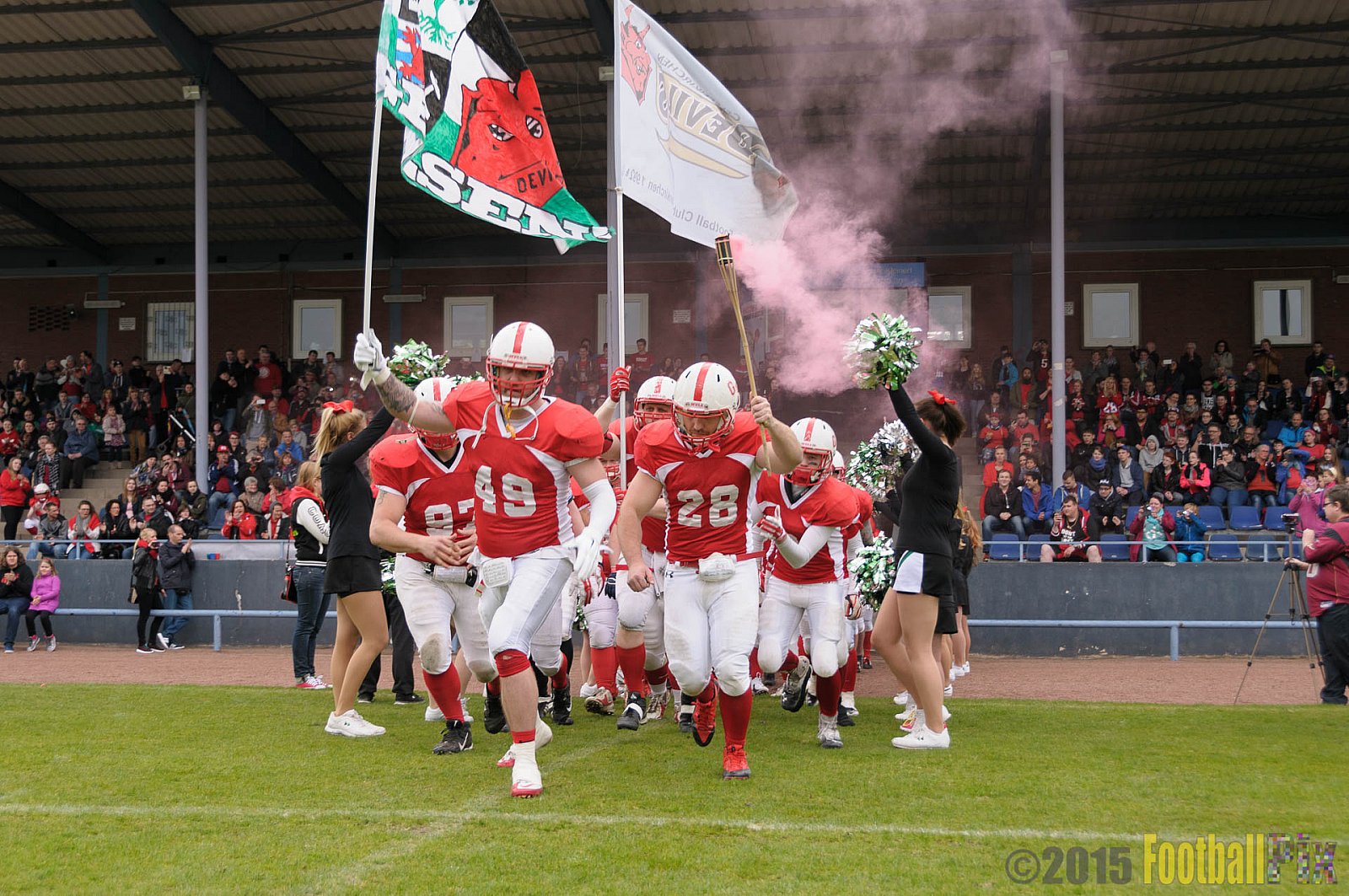 Preseason Game Gelsenkirchen Devils vs. Mainz Golden Eagles - 11.04.2015 Off-Season Game: Gelsenkirchen Devils vs. Mainz Golden Eagles (31:0)