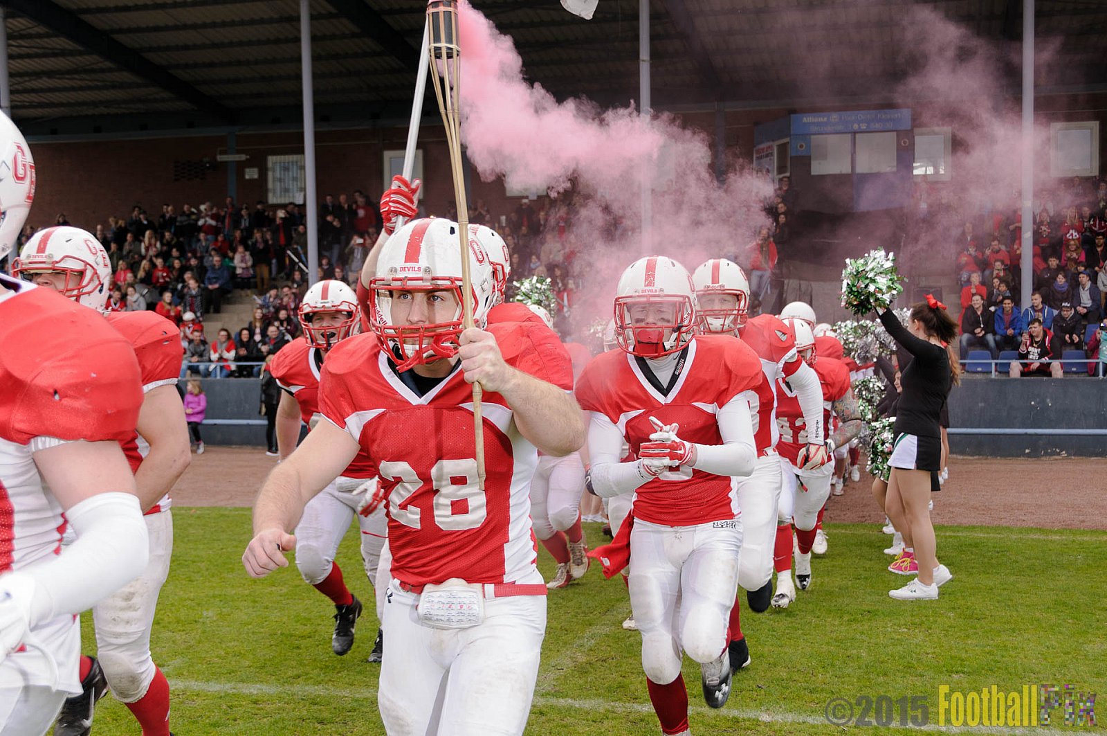 Preseason Game Gelsenkirchen Devils vs. Mainz Golden Eagles - 11.04.2015 Off-Season Game: Gelsenkirchen Devils vs. Mainz Golden Eagles (31:0)