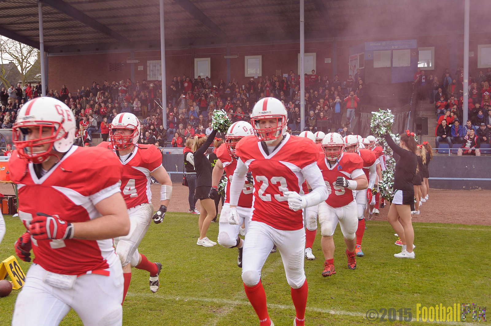 Preseason Game Gelsenkirchen Devils vs. Mainz Golden Eagles - 11.04.2015 Off-Season Game: Gelsenkirchen Devils vs. Mainz Golden Eagles (31:0)