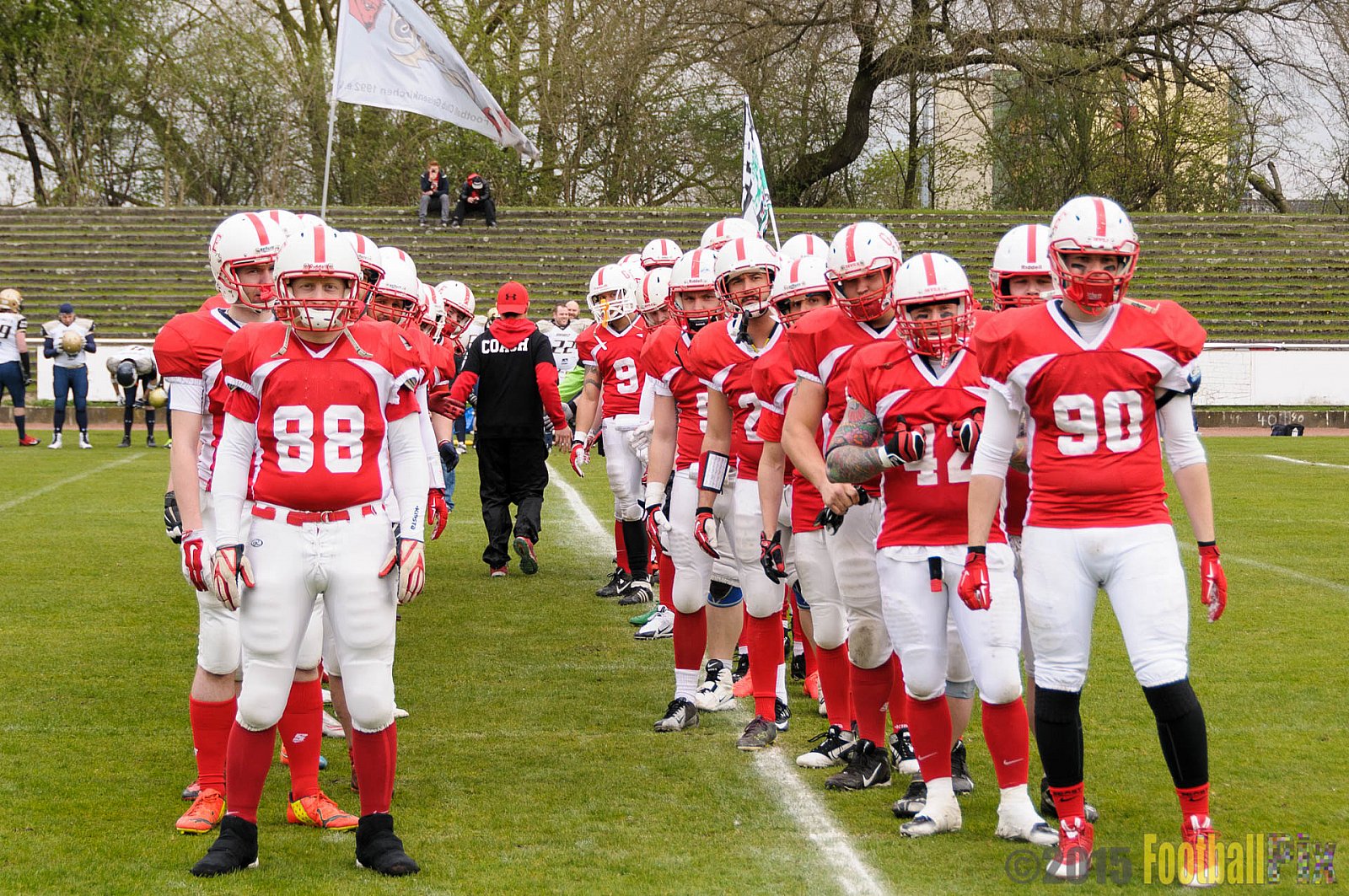 Preseason Game Gelsenkirchen Devils vs. Mainz Golden Eagles - 11.04.2015 Off-Season Game: Gelsenkirchen Devils vs. Mainz Golden Eagles (31:0)