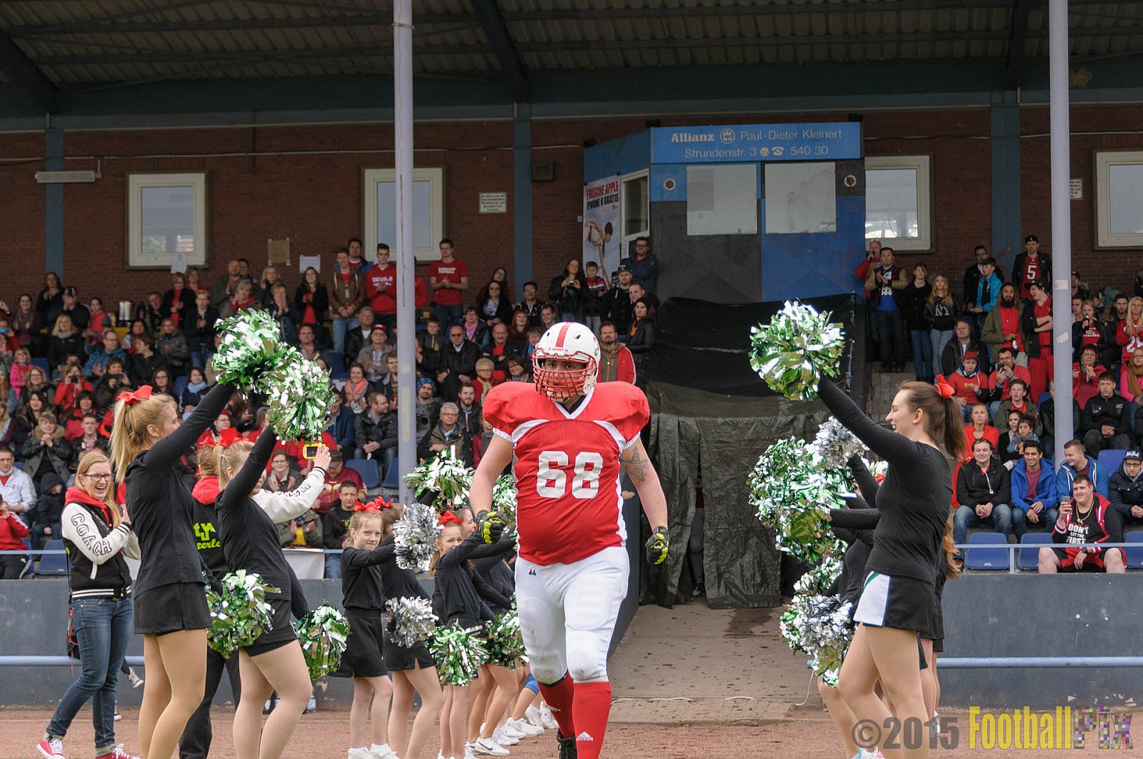 Preseason Game Gelsenkirchen Devils vs. Mainz Golden Eagles - 11.04.2015 Off-Season Game: Gelsenkirchen Devils vs. Mainz Golden Eagles (31:0)