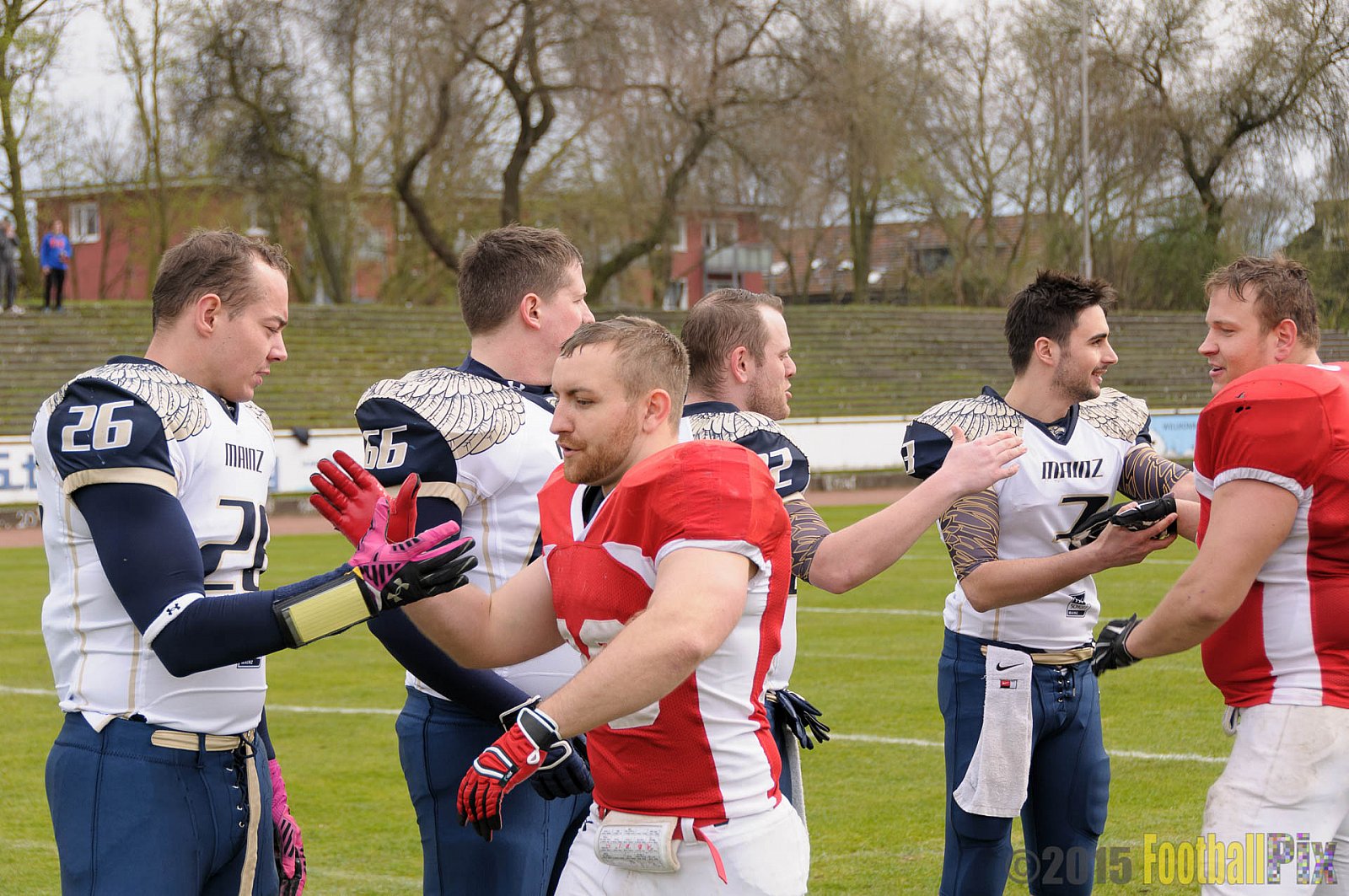 Preseason Game Gelsenkirchen Devils vs. Mainz Golden Eagles - 11.04.2015 Off-Season Game: Gelsenkirchen Devils vs. Mainz Golden Eagles (31:0)