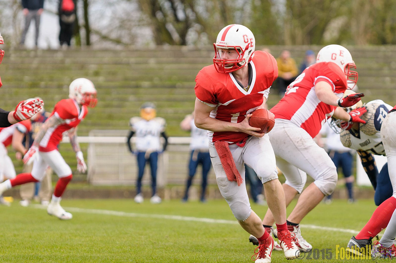 Preseason Game Gelsenkirchen Devils vs. Mainz Golden Eagles - 11.04.2015 Off-Season Game: Gelsenkirchen Devils vs. Mainz Golden Eagles (31:0)