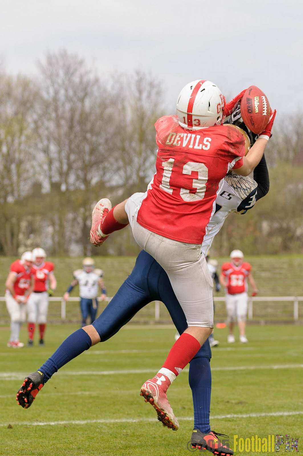Preseason Game Gelsenkirchen Devils vs. Mainz Golden Eagles - 11.04.2015 Off-Season Game: Gelsenkirchen Devils vs. Mainz Golden Eagles (31:0)