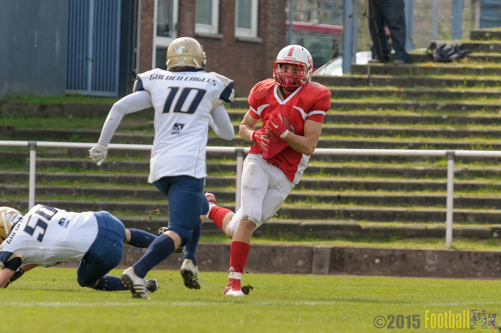Preseason Game Gelsenkirchen Devils vs. Mainz Golden Eagles - 11.04.2015 Off-Season Game: Gelsenkirchen Devils vs. Mainz Golden Eagles (31:0)
