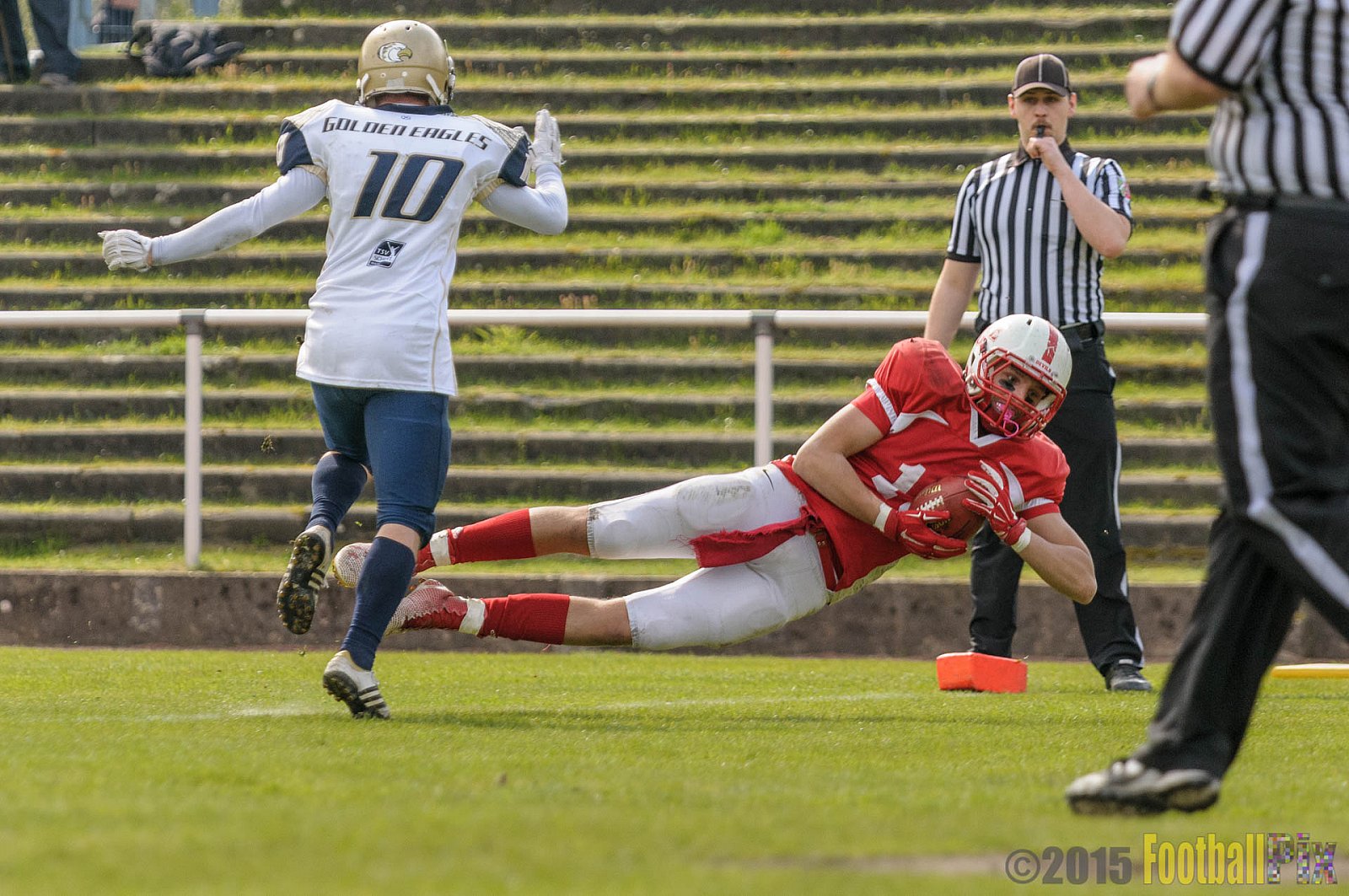Preseason Game Gelsenkirchen Devils vs. Mainz Golden Eagles - 11.04.2015 Off-Season Game: Gelsenkirchen Devils vs. Mainz Golden Eagles (31:0)