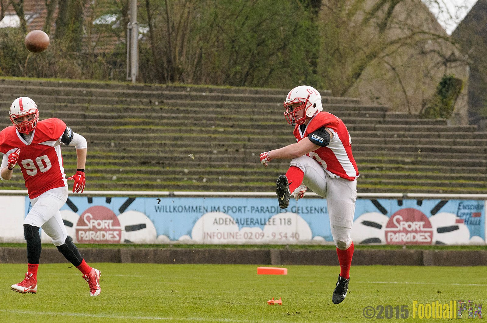 Preseason Game Gelsenkirchen Devils vs. Mainz Golden Eagles - 11.04.2015 Off-Season Game: Gelsenkirchen Devils vs. Mainz Golden Eagles (31:0)