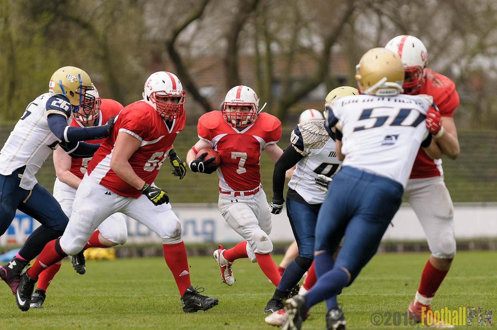 Preseason Game Gelsenkirchen Devils vs. Mainz Golden Eagles - 11.04.2015 Off-Season Game: Gelsenkirchen Devils vs. Mainz Golden Eagles (31:0)