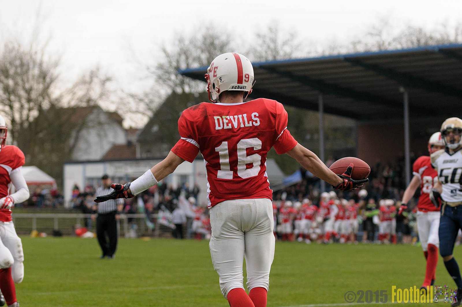 Preseason Game Gelsenkirchen Devils vs. Mainz Golden Eagles - 11.04.2015 Off-Season Game: Gelsenkirchen Devils vs. Mainz Golden Eagles (31:0)
