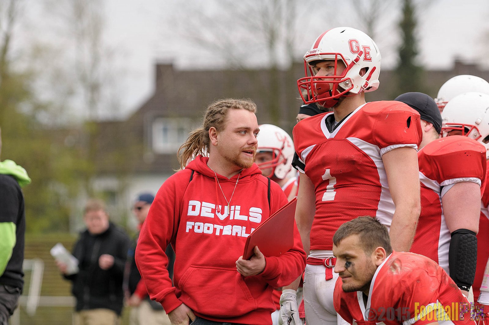 Preseason Game Gelsenkirchen Devils vs. Mainz Golden Eagles - 11.04.2015 Off-Season Game: Gelsenkirchen Devils vs. Mainz Golden Eagles (31:0)