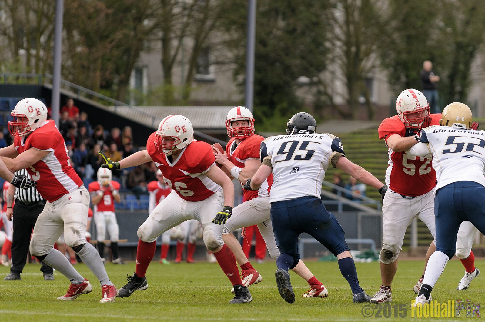 Preseason Game Gelsenkirchen Devils vs. Mainz Golden Eagles - 11.04.2015 Off-Season Game: Gelsenkirchen Devils vs. Mainz Golden Eagles (31:0)