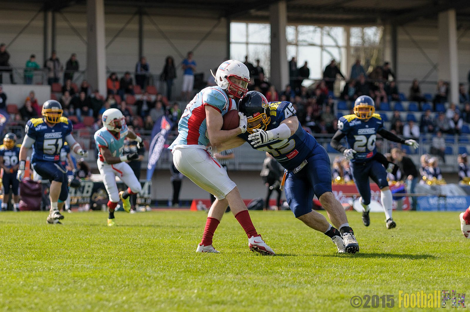 Essen Assindia Cardinals vs. Bonn Gamecocks - 12.04.2015 Preseason Game Essen Assindia Cardinals vs. Bonn Gamecocks (14:12)