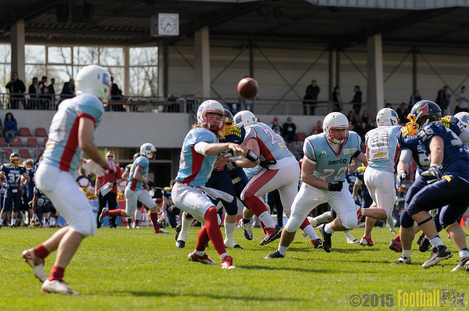 Essen Assindia Cardinals vs. Bonn Gamecocks - 12.04.2015 Preseason Game Essen Assindia Cardinals vs. Bonn Gamecocks (14:12)