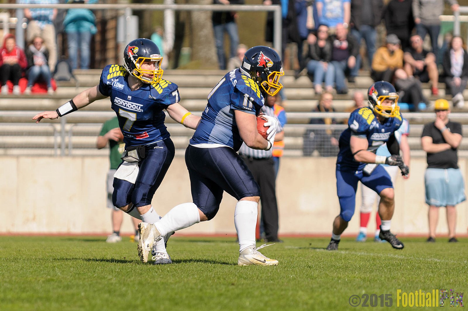 Essen Assindia Cardinals vs. Bonn Gamecocks - 12.04.2015 Preseason Game Essen Assindia Cardinals vs. Bonn Gamecocks (14:12)