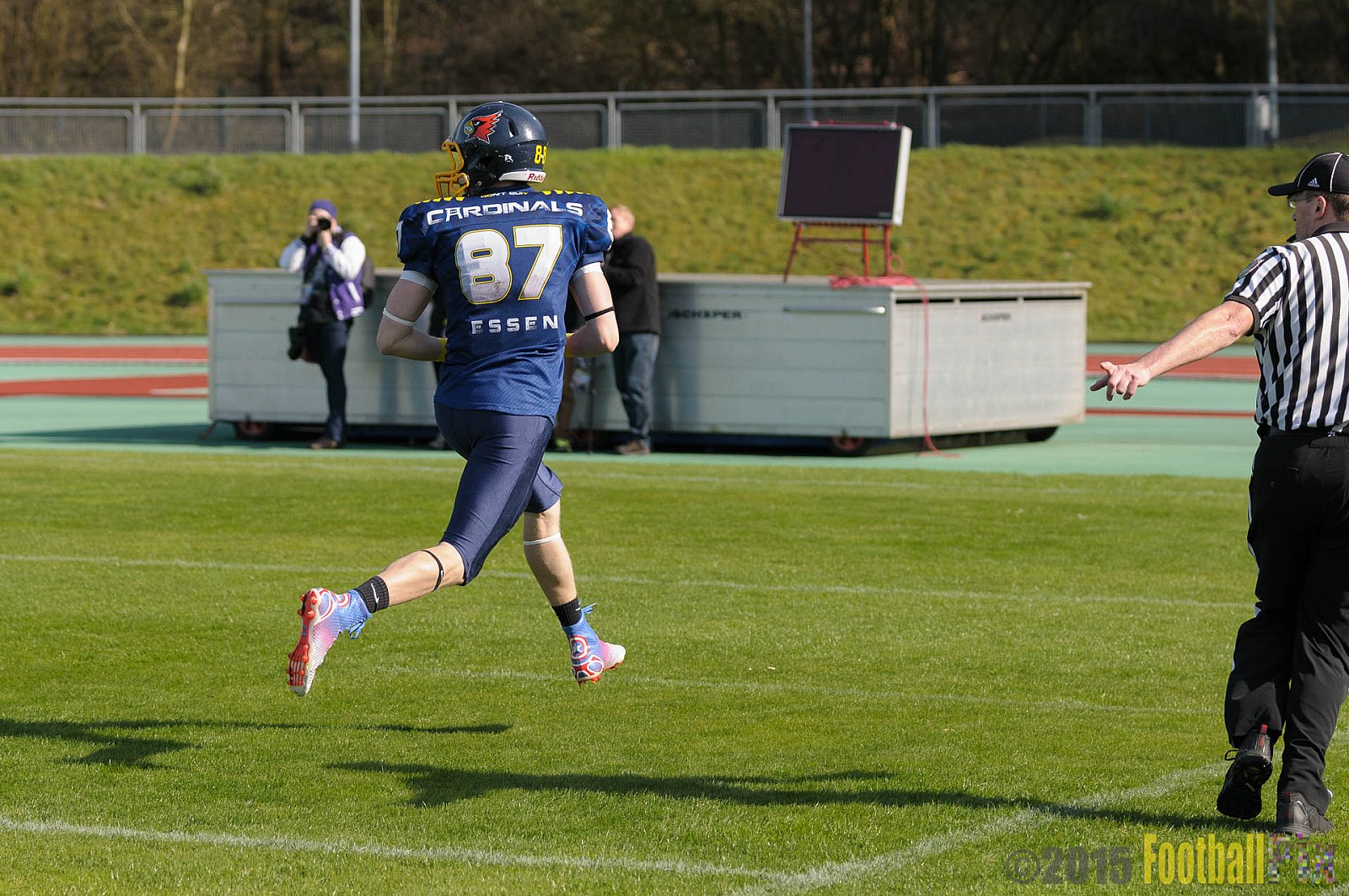 Essen Assindia Cardinals vs. Bonn Gamecocks - 12.04.2015 Preseason Game Essen Assindia Cardinals vs. Bonn Gamecocks (14:12)