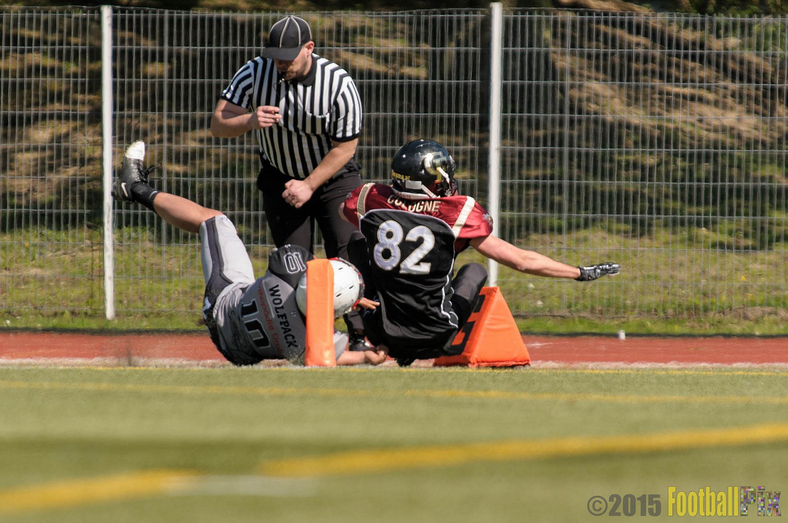 Cologne Falcons II vs. Mönchengladbach Wolfpack - 18.04.2015 OL NRW: Cologne Falcons II vs. Mönchengladbach Wolfpack (44:12)