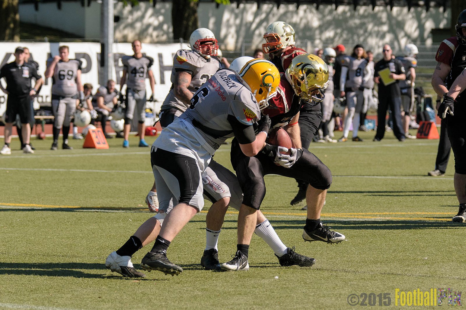 Cologne Falcons II vs. Mönchengladbach Wolfpack - 18.04.2015 OL NRW: Cologne Falcons II vs. Mönchengladbach Wolfpack (44:12)