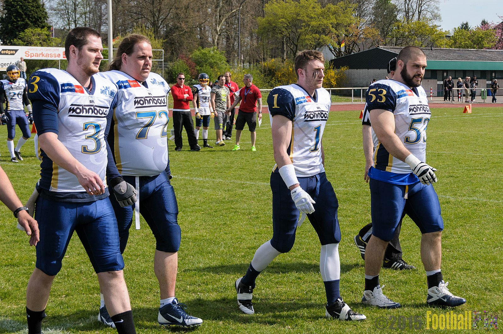 Langenfeld Longhorns vs. Essen Assindia Cardinals - 19.04.2015 RL NRW: Langenfeld Longhorns vs. Essen Assindia Cardinals (19:24)
