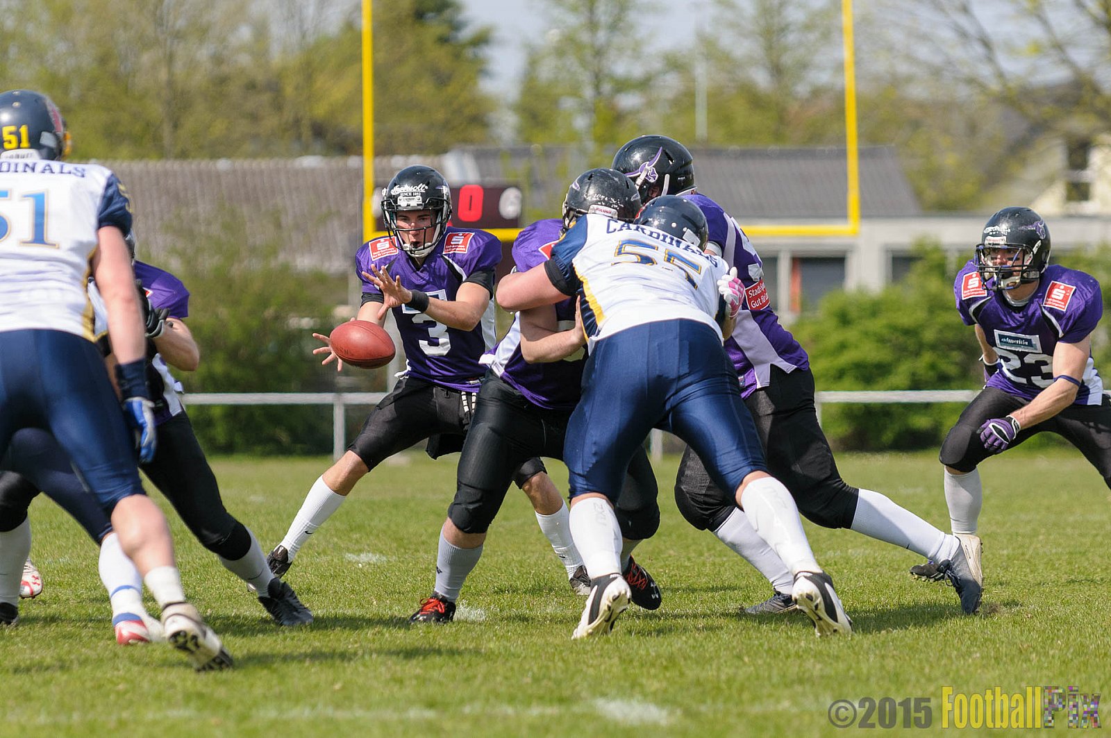 Langenfeld Longhorns vs. Essen Assindia Cardinals - 19.04.2015 RL NRW: Langenfeld Longhorns vs. Essen Assindia Cardinals (19:24)