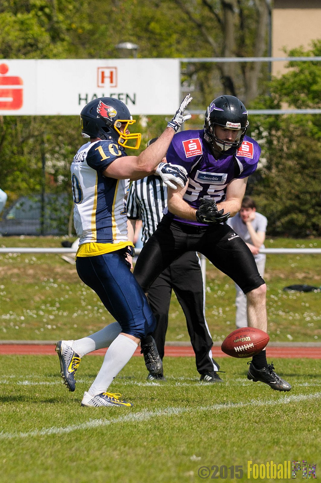Langenfeld Longhorns vs. Essen Assindia Cardinals - 19.04.2015 RL NRW: Langenfeld Longhorns vs. Essen Assindia Cardinals (19:24)