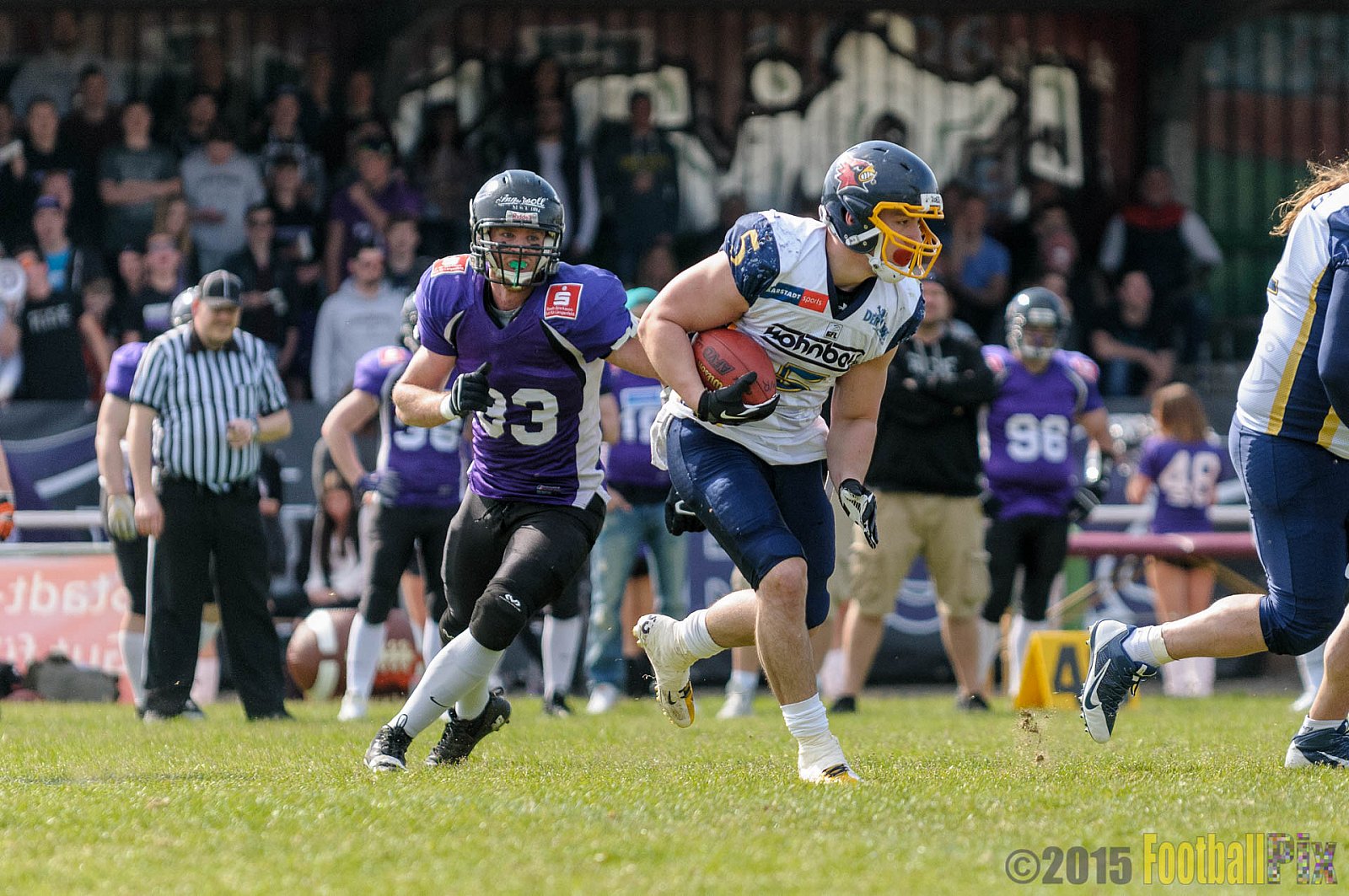 Langenfeld Longhorns vs. Essen Assindia Cardinals - 19.04.2015 RL NRW: Langenfeld Longhorns vs. Essen Assindia Cardinals (19:24)
