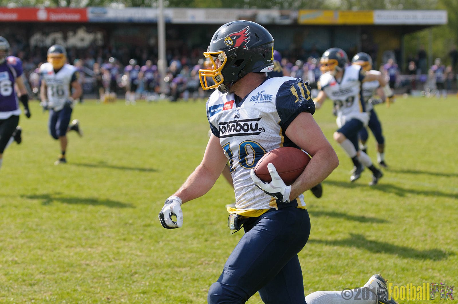 Langenfeld Longhorns vs. Essen Assindia Cardinals - 19.04.2015 RL NRW: Langenfeld Longhorns vs. Essen Assindia Cardinals (19:24)