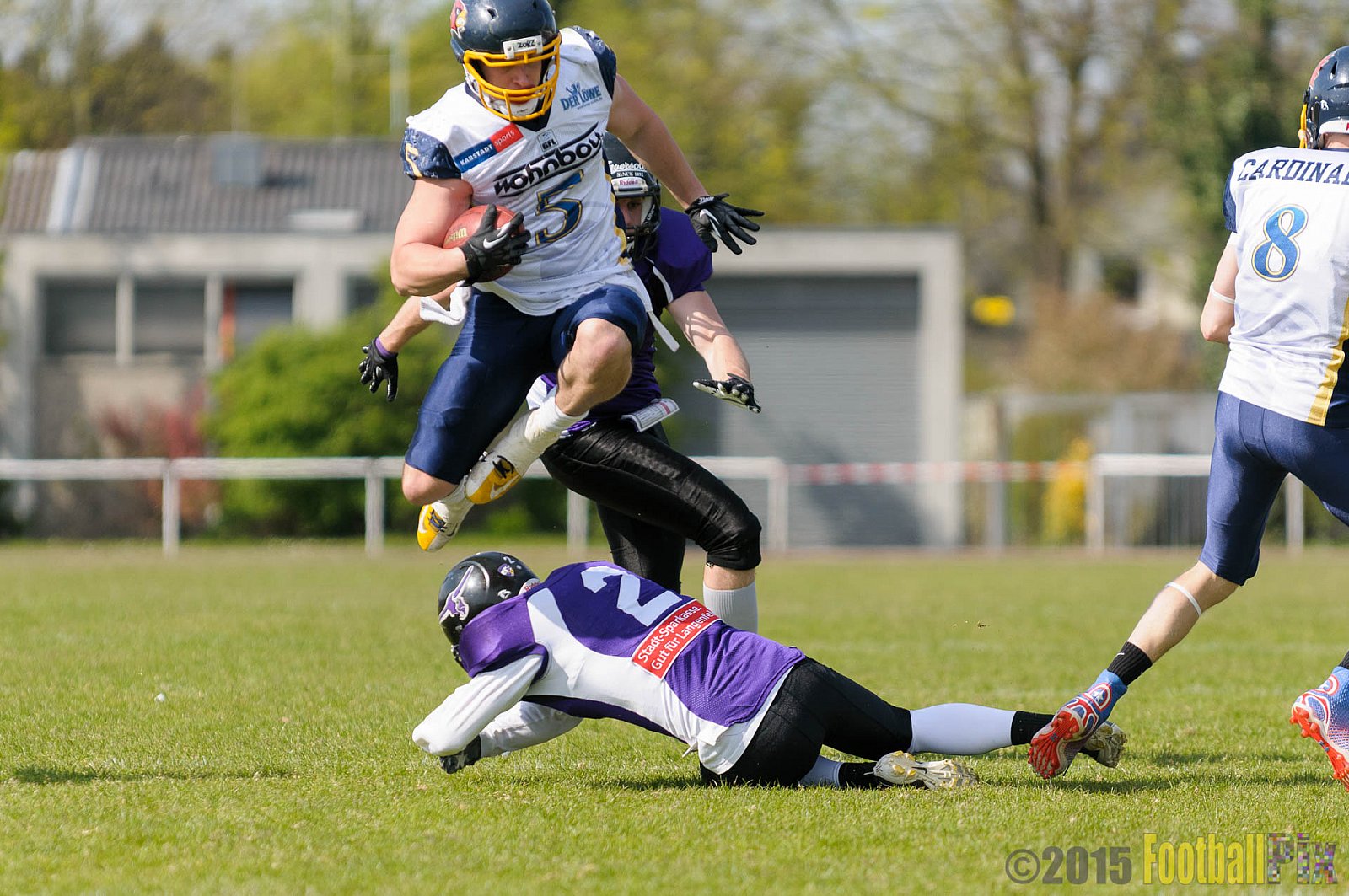 Langenfeld Longhorns vs. Essen Assindia Cardinals - 19.04.2015 RL NRW: Langenfeld Longhorns vs. Essen Assindia Cardinals (19:24)