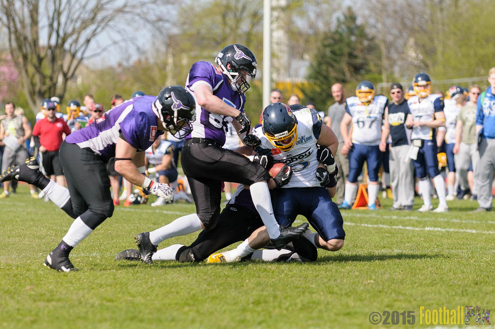 Langenfeld Longhorns vs. Essen Assindia Cardinals - 19.04.2015 RL NRW: Langenfeld Longhorns vs. Essen Assindia Cardinals (19:24)
