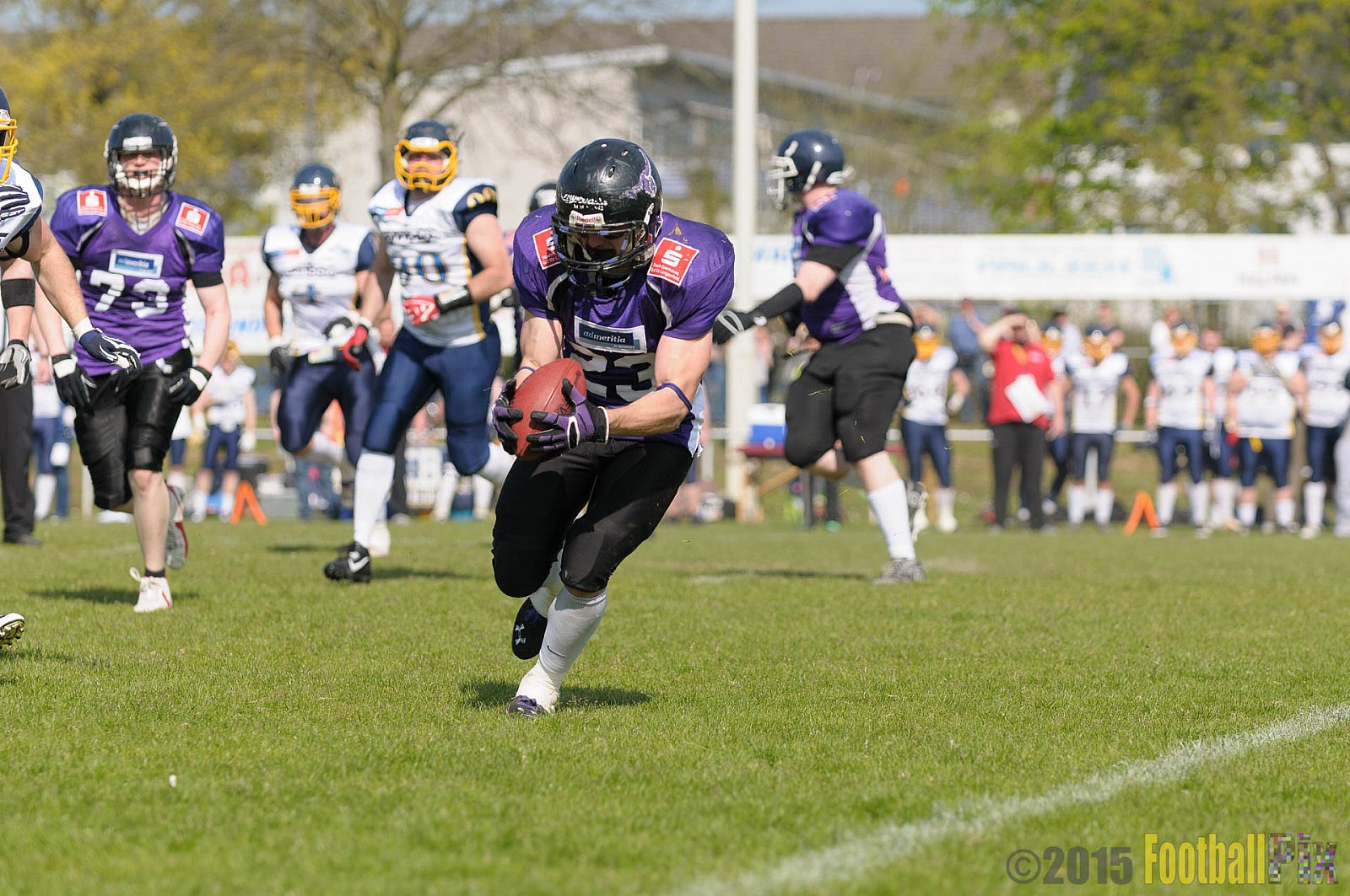 Langenfeld Longhorns vs. Essen Assindia Cardinals - 19.04.2015 RL NRW: Langenfeld Longhorns vs. Essen Assindia Cardinals (19:24)