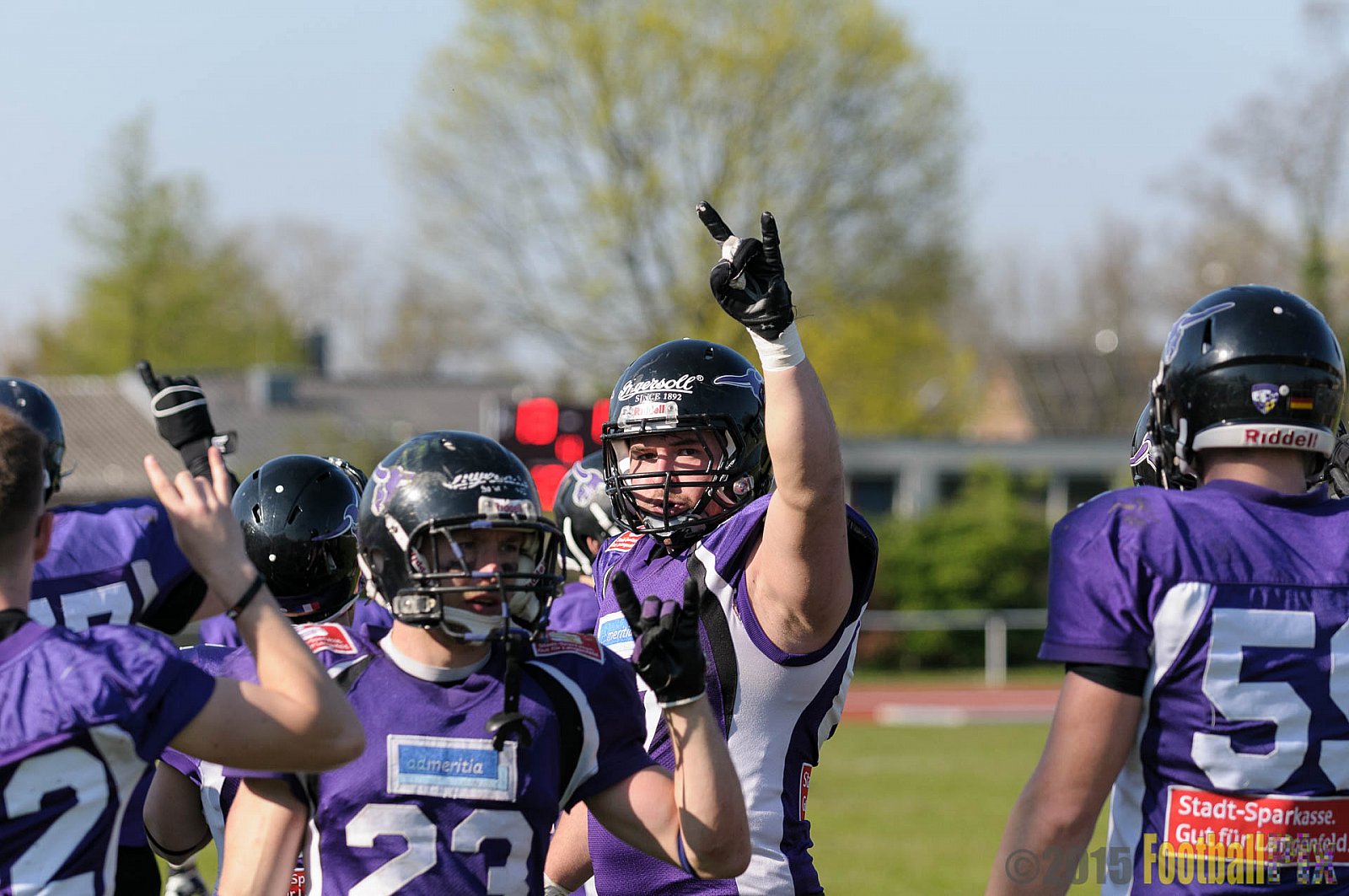 Langenfeld Longhorns vs. Essen Assindia Cardinals - 19.04.2015 RL NRW: Langenfeld Longhorns vs. Essen Assindia Cardinals (19:24)