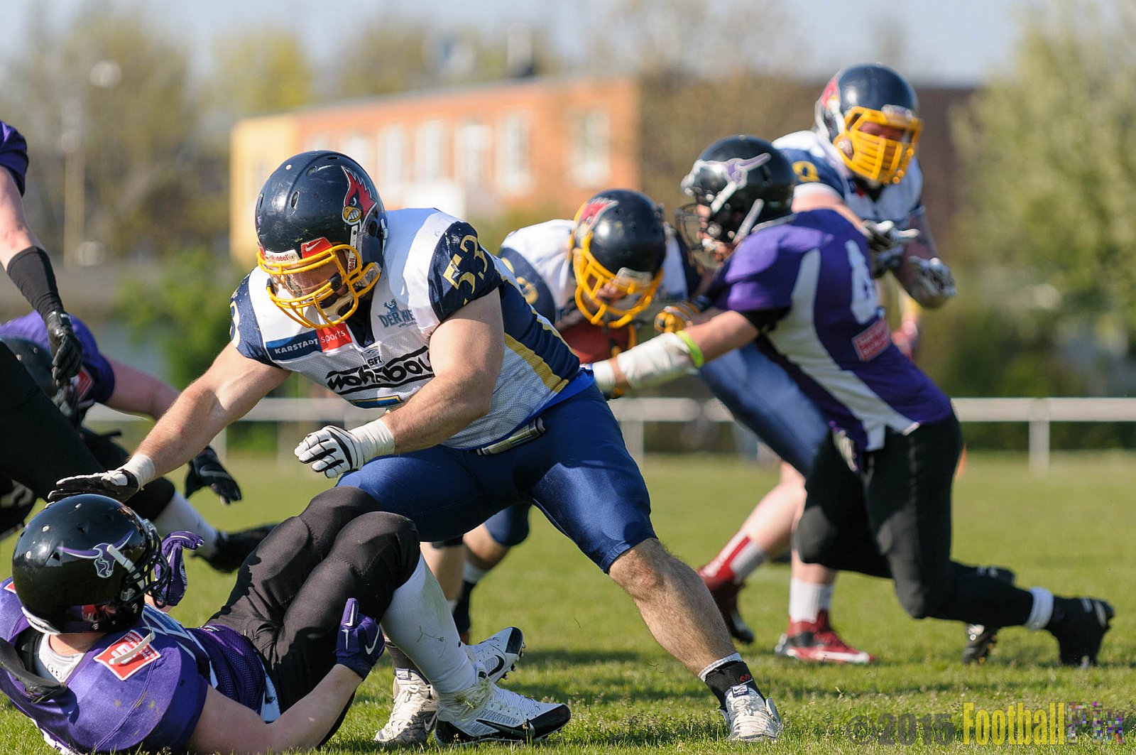 Langenfeld Longhorns vs. Essen Assindia Cardinals - 19.04.2015 RL NRW: Langenfeld Longhorns vs. Essen Assindia Cardinals (19:24)
