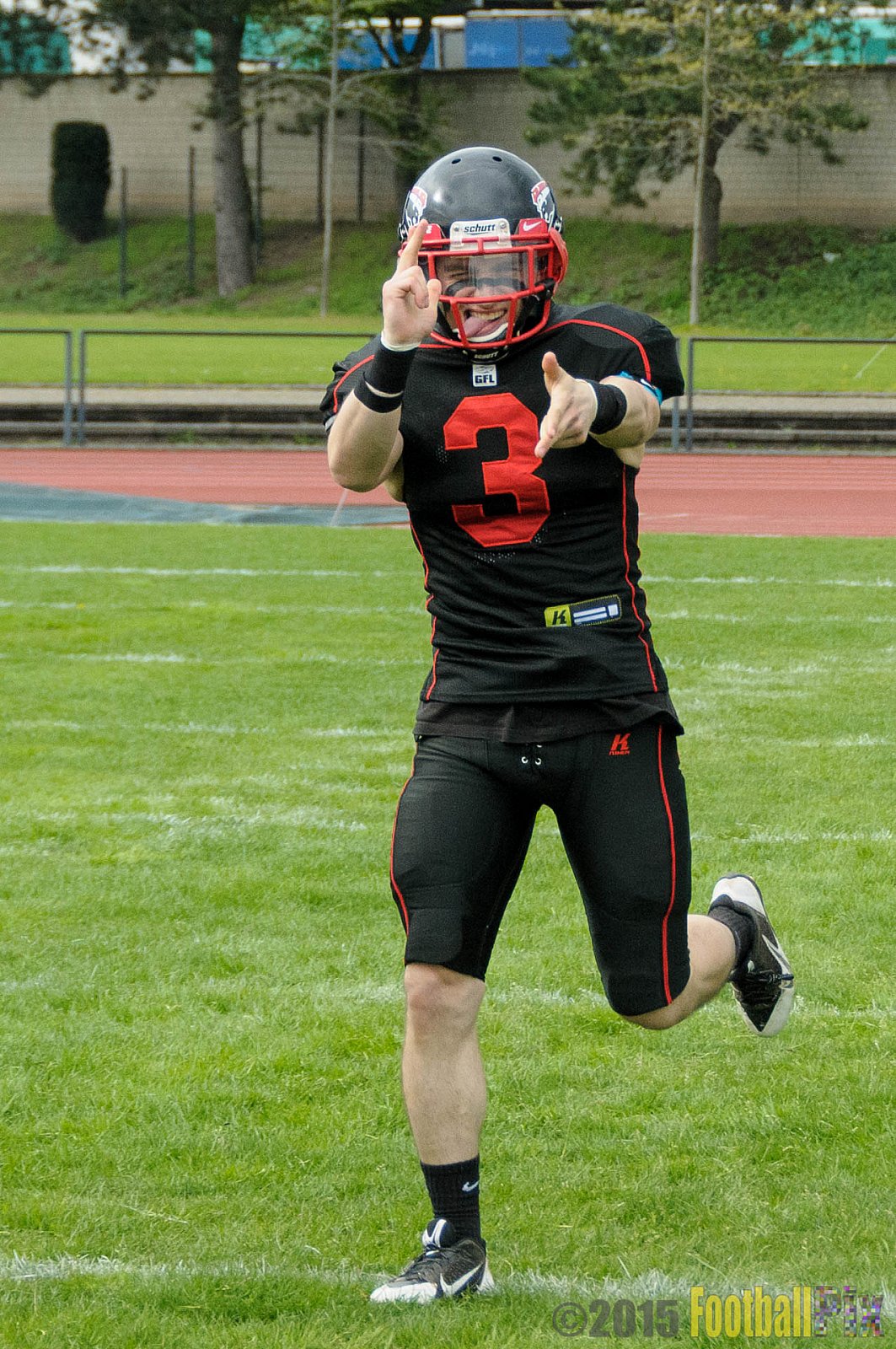 Düsseldorf Panther vs. Berlin Adler - 25.04.2015 GFL Nord: Düsseldorf Panther vs. Berlin Adler (30:0)