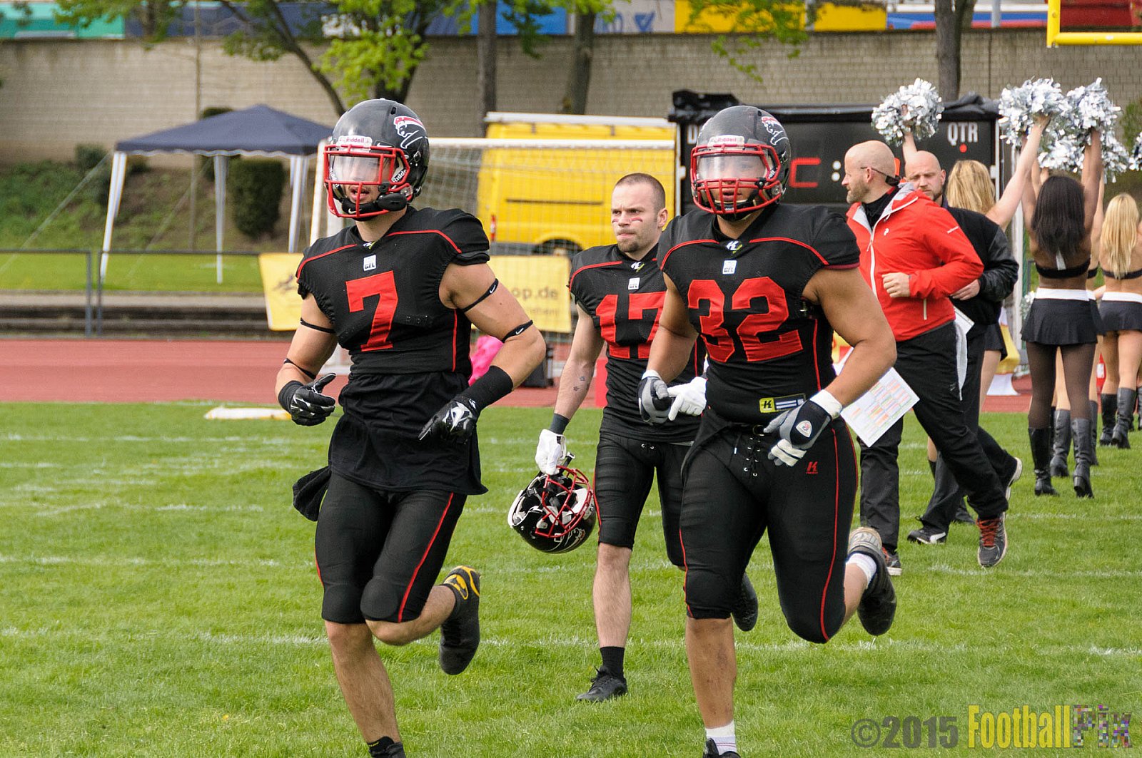 Düsseldorf Panther vs. Berlin Adler - 25.04.2015 GFL Nord: Düsseldorf Panther vs. Berlin Adler (30:0)