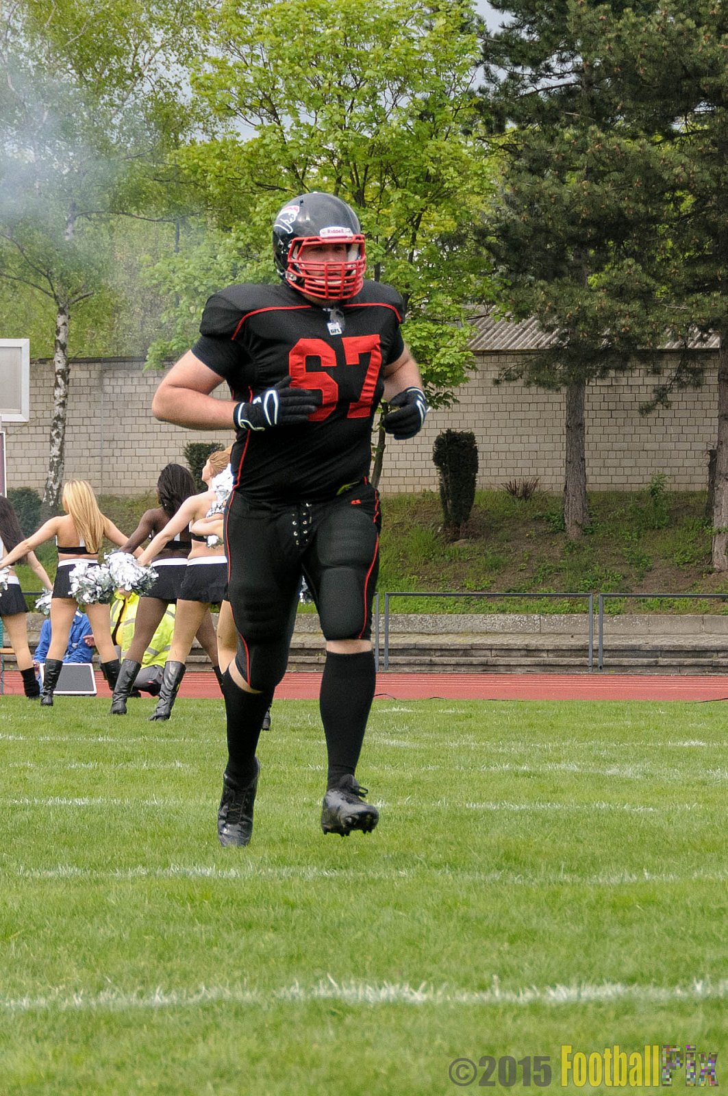 Düsseldorf Panther vs. Berlin Adler - 25.04.2015 GFL Nord: Düsseldorf Panther vs. Berlin Adler (30:0)