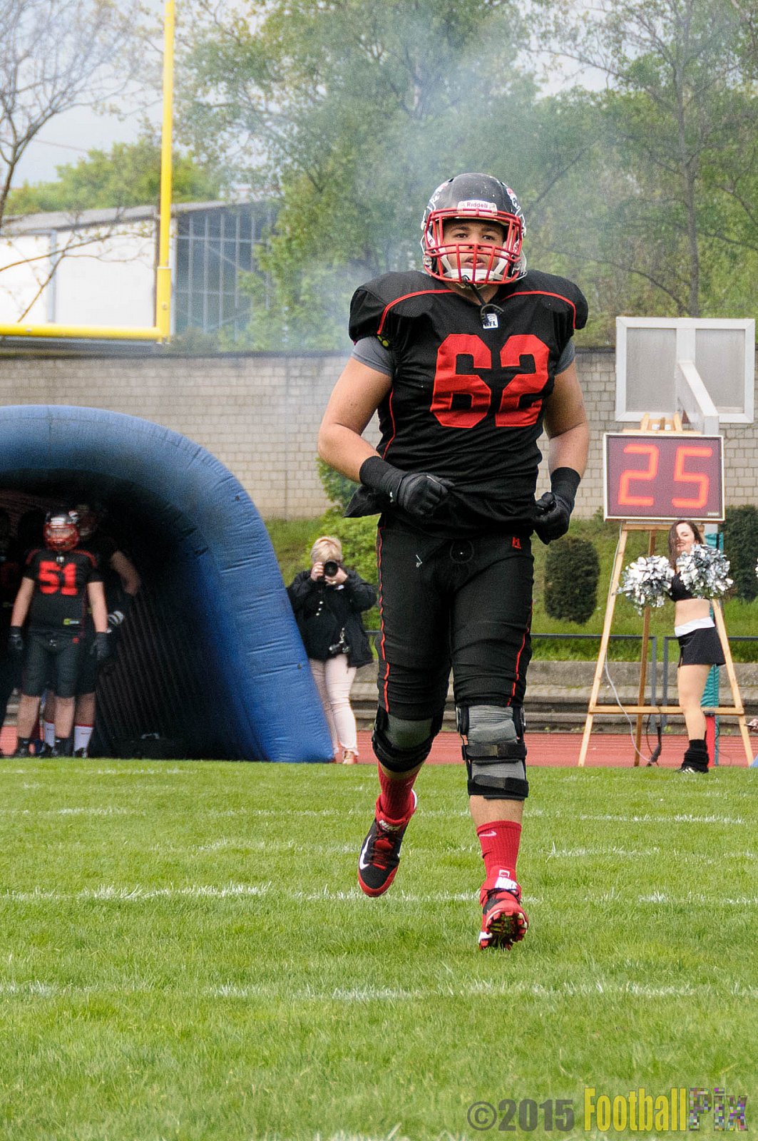 Düsseldorf Panther vs. Berlin Adler - 25.04.2015 GFL Nord: Düsseldorf Panther vs. Berlin Adler (30:0)