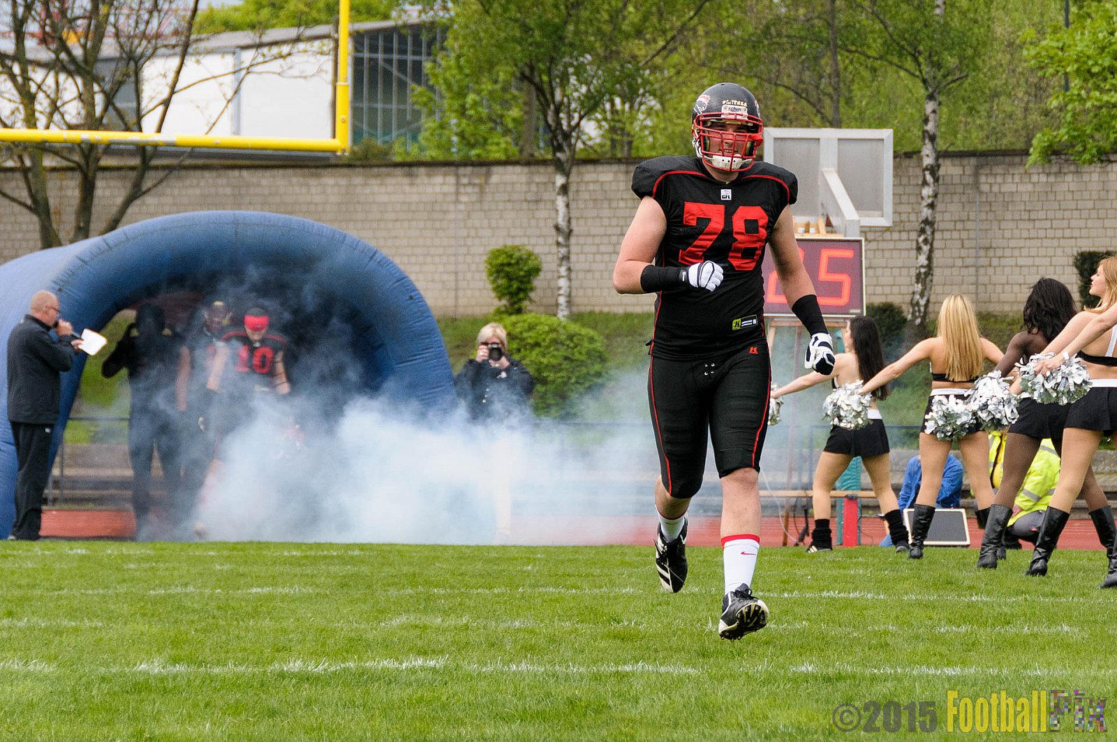 Düsseldorf Panther vs. Berlin Adler - 25.04.2015 GFL Nord: Düsseldorf Panther vs. Berlin Adler (30:0)
