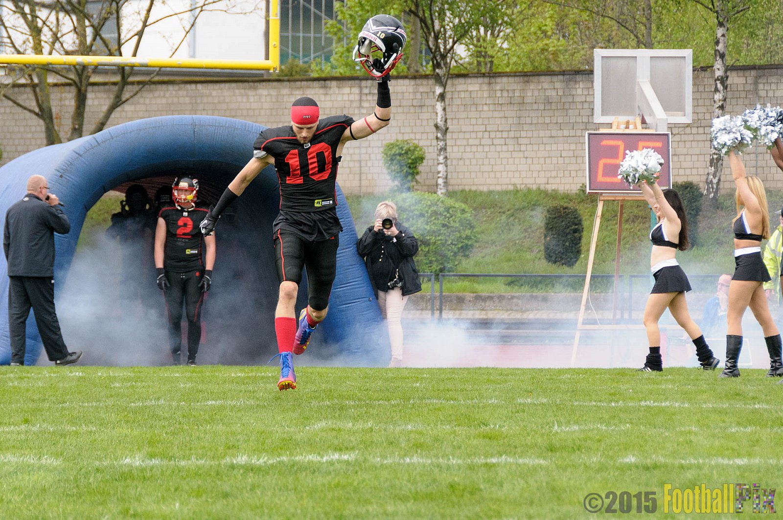 Düsseldorf Panther vs. Berlin Adler - 25.04.2015 GFL Nord: Düsseldorf Panther vs. Berlin Adler (30:0)